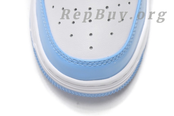 【FLASH SALE 3.8】A Bathing Ape Bape Sta Low White Blue 1M70-191-001 - 图片 6
