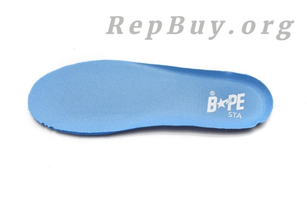 【FLASH SALE 3.8】A Bathing Ape Bape Sta Low White Blue 1M70-191-001 - 图片 15