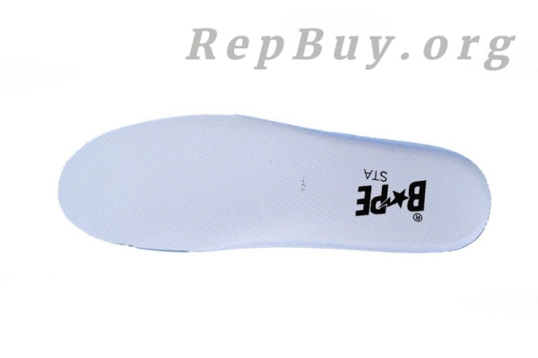 A Bathing Ape Bape Sta Low White Dark Red Mirror Surface 1H20 191 046 - Image 11