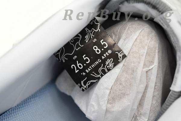 Bape Sta Low White Grey, Bape replica shoes, high quality Bape sneakers, Bape Sta Low replica, A Bathing Ape copy shoes, best Bape Sta knockoff, Rao Noodles design sneakers, 1170-191-021 Bape shoes, premium Bape duplicates, exact copy Bape Sta Low