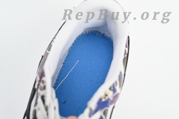 A Bathing Ape Bape Sta Low White Purple Color Spray 1J22 291 004 - Image 12