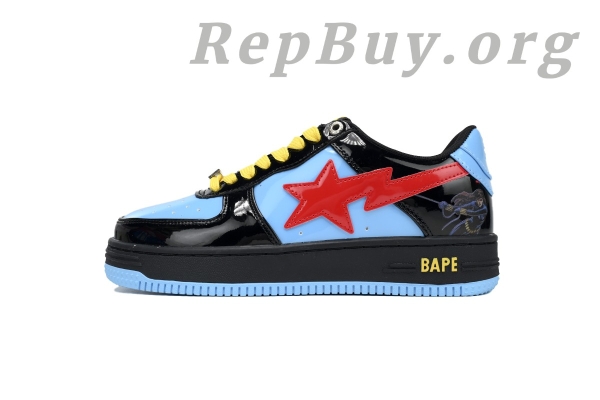 Bape Sta Marvel Comics Black Widow, Bape Sta replica, high quality Bape shoes, 1I73-291-907 replica, best Bape Sta copy, A Bathing Ape dupes, Black Widow Bape sneakers, premium replica shoes, Bape Sta Marvel knockoff, luxury replica sneakers