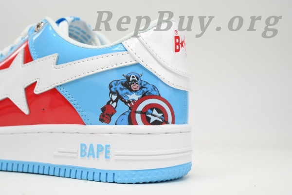 Bape Sta Marvel Captain America, High Quality Replica Bape Shoes, 1:1 Bape Sta Sneakers, Best Bape Replica, Bape Sta Captain America, Fake Bape Shoes, Replica A Bathing Ape Sneakers, Bape Sta Marvel Comics, Bape 1I73-291-903