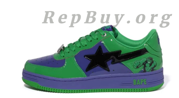 A Bathing Ape Bape Sta Marvel Comics Hulk 1I73-291-904 - 图片 2