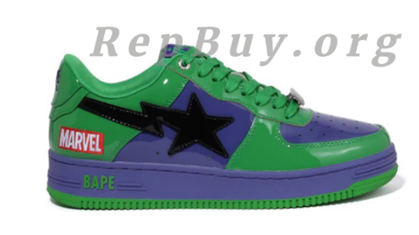 A Bathing Ape Bape Sta Marvel Comics Hulk 1I73-291-904 - 图片 3