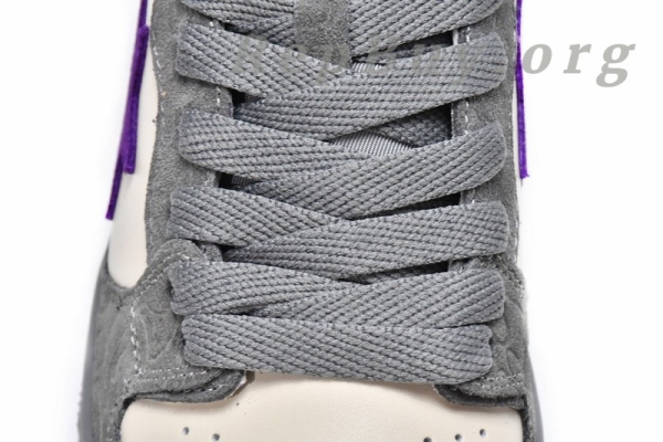 A Bathing Ape Court Sta Mist Grey Royal Purple 1G70-191-032 - Image 19