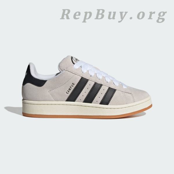 Aadidas Campus 00s Crystal White Core Black GY0042 - 图片 2