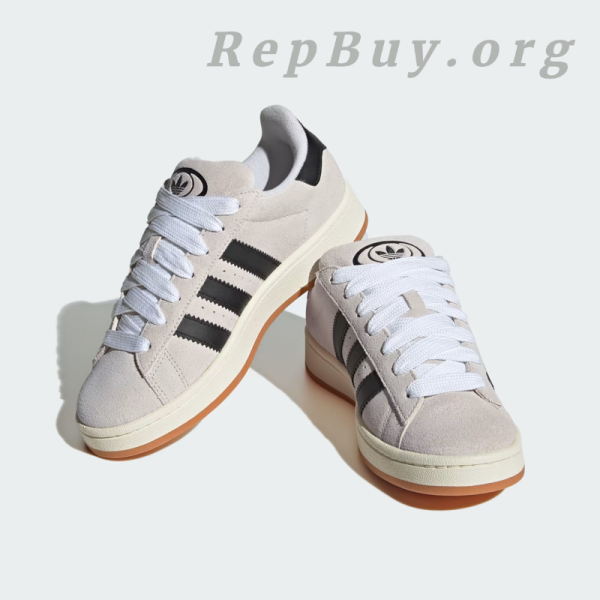 Aadidas Campus 00s Crystal White Core Black GY0042 - 图片 6