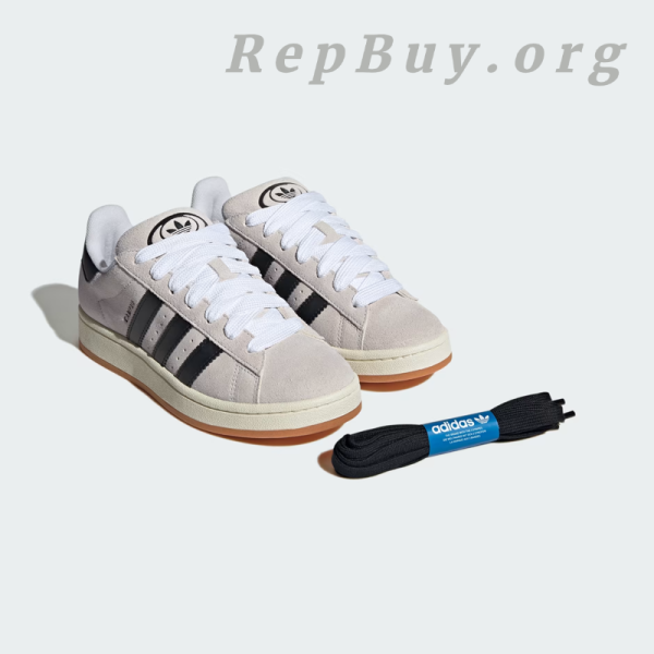 Aadidas Campus 00s Crystal White Core Black GY0042 - 图片 9