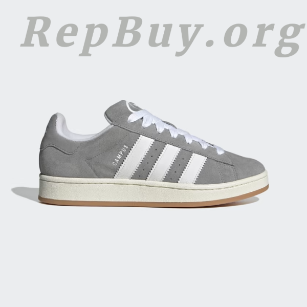 Adidas Campus 00s Grey White HQ8707 - Image 2