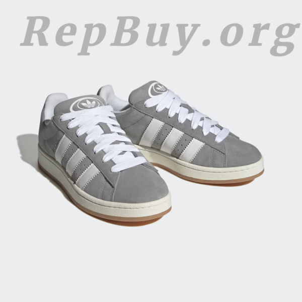 Adidas Campus 00s Grey White HQ8707 - Image 3