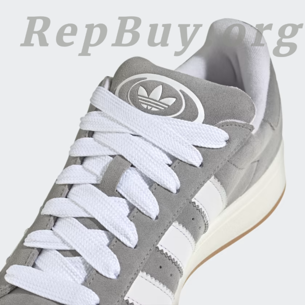 Adidas Campus 00s Grey White HQ8707 - Image 7