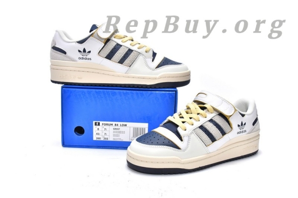 adidas Forum 84 Low Blue White GZ6427 - Image 16