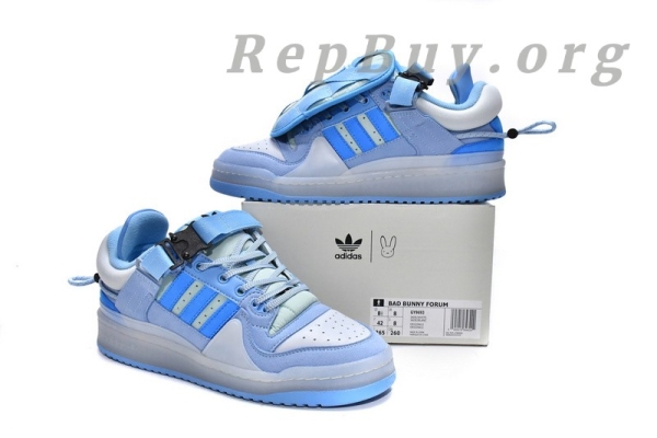 adidas Forum Buckle Low Bad Bunny Blue Tint GY9693 - 图片 17