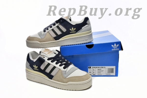 adidas Forum Low Grey Brown x Quiccs GW43332 - 图片 13
