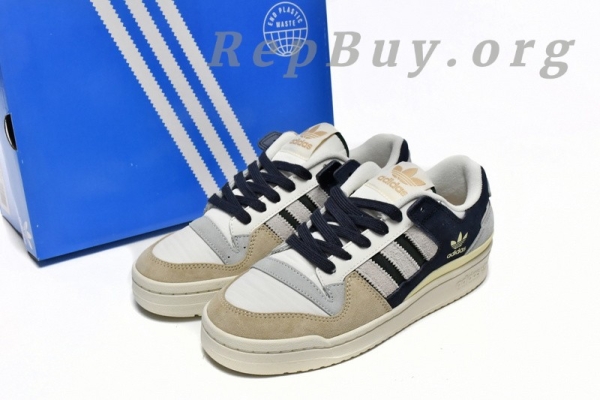 adidas Forum Low Grey Brown x Quiccs GW43332 - 图片 15