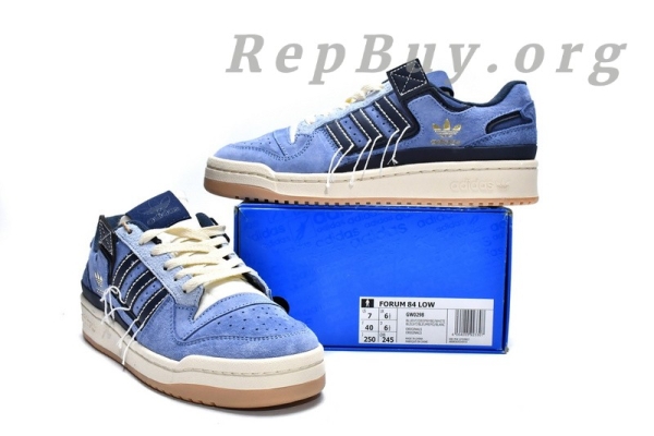 adidas Forum Plus 84 Low Blue Gum GW0298 - 图片 16