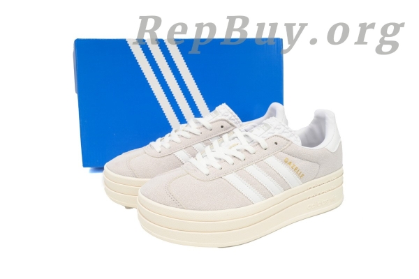 Adidas Gazelle Bold Grey White HQ6893 - 图片 11