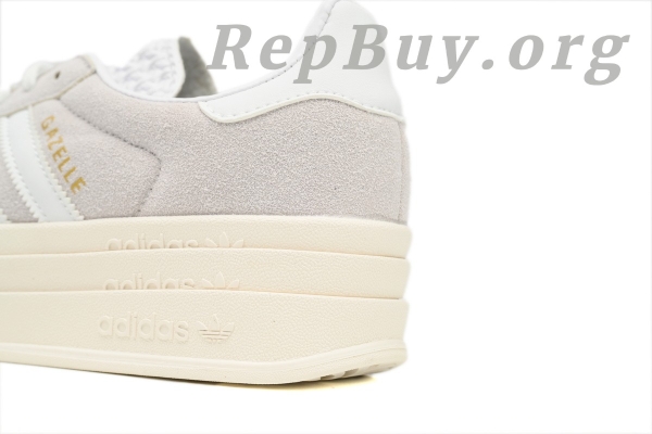 Adidas Gazelle Bold Grey White HQ6893 - 图片 5