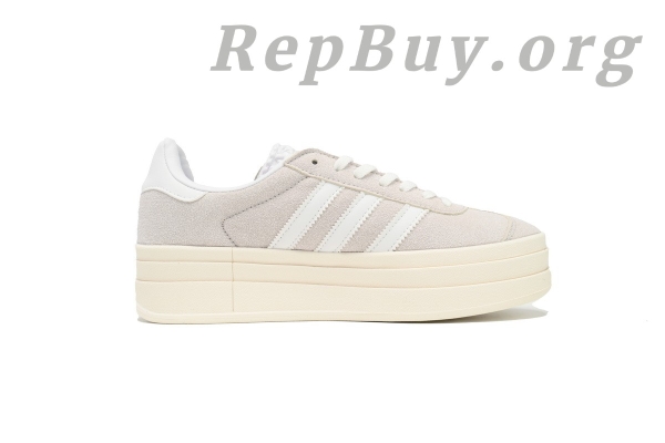 Adidas Gazelle Bold Grey White HQ6893 - 图片 2
