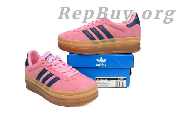 Adidas Gazelle Bold Pink Glow HO6122 - 图片 12
