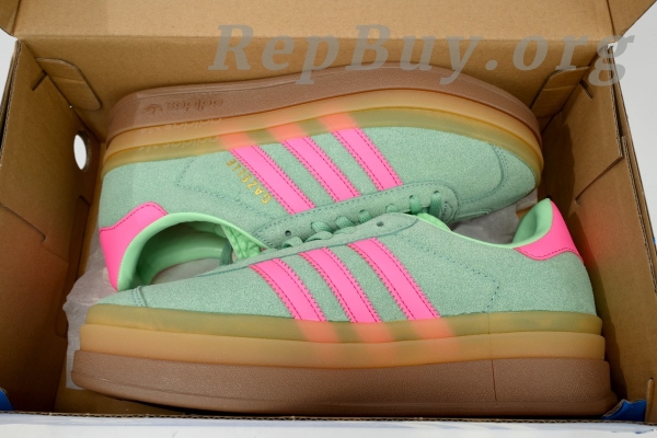 Adidas Gazelle Bold Pulse Mint Pink H06125 - 图片 12