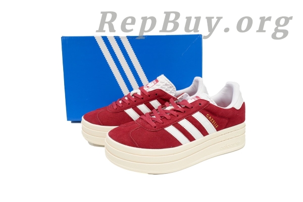 Adidas Gazelle Bold Shadow Red HQ6892 - 图片 11