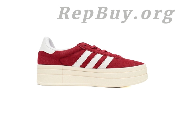 Adidas Gazelle Bold Shadow Red HQ6892 - 图片 2