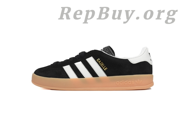 Adidas Gazelle Indoor Black White Gum H06259