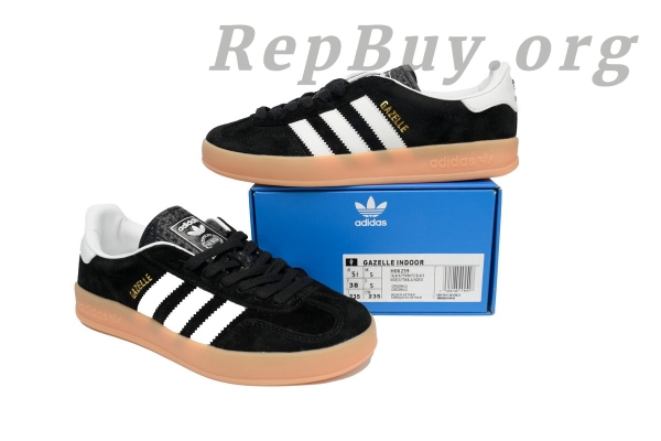 Adidas Gazelle Indoor Black White Gum H06259 - 图片 10
