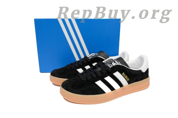 Adidas Gazelle Indoor Black White Gum H06259 - 图片 11