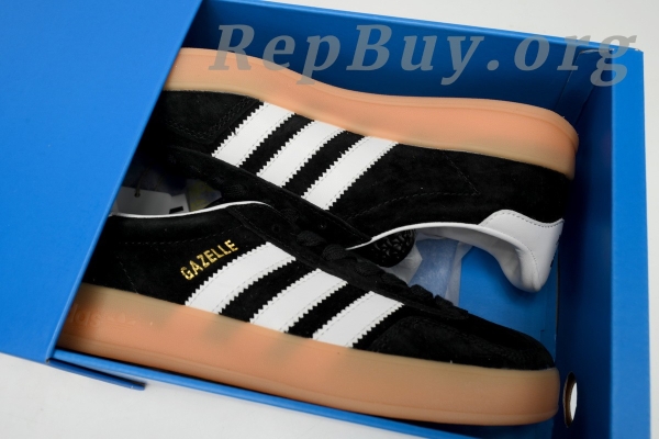 Adidas Gazelle Indoor Black White Gum H06259 - 图片 12