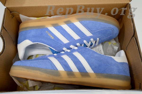 Adidas Gazelle Indoor Blue Fusion Gum HQ8717 - 图片 12