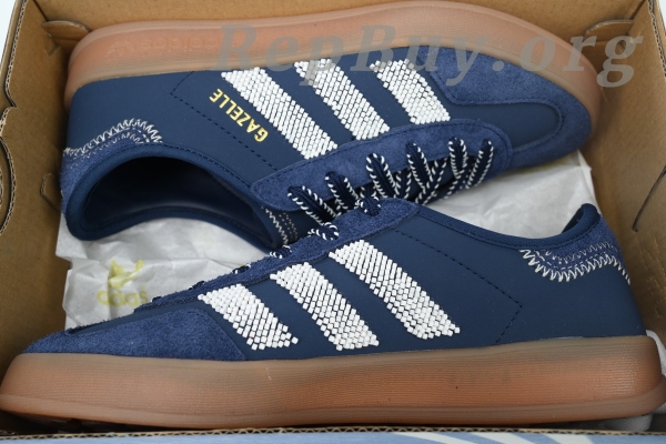 Adidas Gazelle Indoor CLOT By Edison Chen Collegiate Navy IH3725 - 图片 12