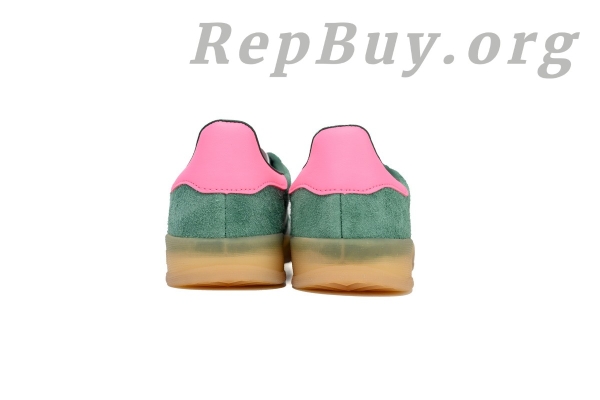 Adidas Gazelle Indoor Collegiate Green Lucid Pink IG5929 - 图片 3