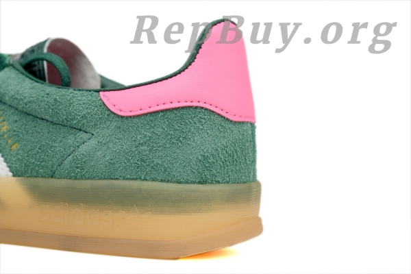 Adidas Gazelle Indoor Collegiate Green Lucid Pink IG5929 - 图片 5