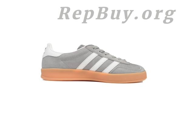 Adidas Gazelle Indoor Grey Three Gum ID0978 - 图片 2