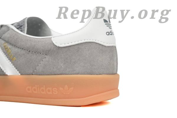Adidas Gazelle Indoor Grey Three Gum ID0978 - 图片 5