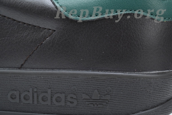 Adidas Gazelle Indoor Leather 'Black Brown Green' IH0374 - 图片 5