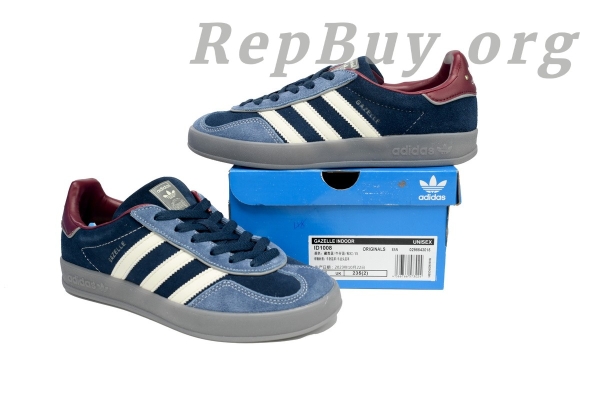 Adidas Gazelle Indoor Navy White ID1008 - 图片 10