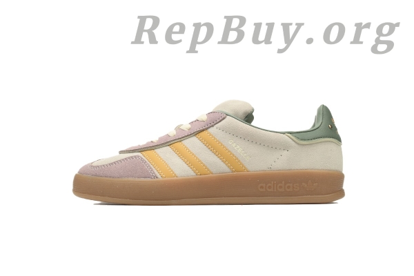 Adidas Gazelle Indoor Off White Preloved Yellow ID1007