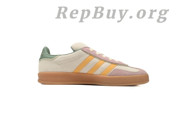 Adidas Gazelle Indoor Off White Preloved Yellow ID1007 - 图片 2
