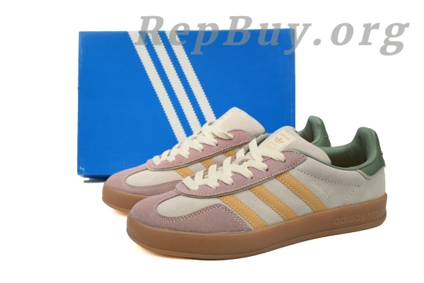 Adidas Gazelle Indoor Off White Preloved Yellow ID1007 - 图片 11