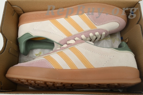 Adidas Gazelle Indoor Off White Preloved Yellow ID1007 - 图片 12