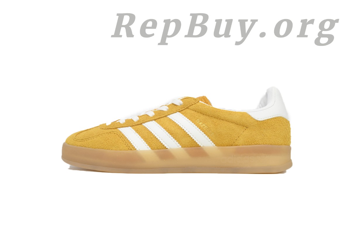 Best Adidas Gazelle Indoor Orange Peel White HQ8716 Replica