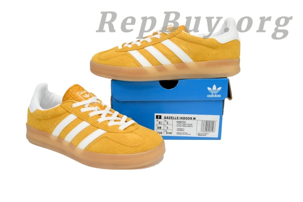 Adidas Gazelle replica, high quality Adidas Gazelle copy, best fake Adidas Gazelle, Adidas Gazelle Indoor Orange Peel White HQ8716, premium replica sneakers, 1:1 Adidas Gazelle, perfect clone shoes, top tier rep sneakers, flawless Gazelle knockoff