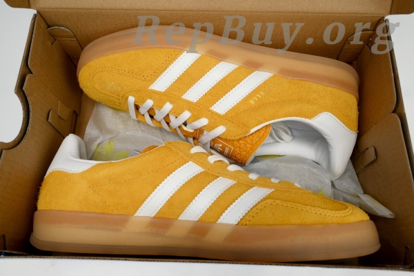 Adidas Gazelle replica, high quality Adidas Gazelle copy, best fake Adidas Gazelle, Adidas Gazelle Indoor Orange Peel White HQ8716, premium replica sneakers, 1:1 Adidas Gazelle, perfect clone shoes, top tier rep sneakers, flawless Gazelle knockoff