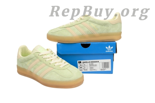 Adidas Gazelle Indoor Semi Green Spark IE2948 - 图片 9