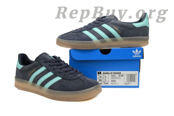Adidas Gazelle Indoor Shadow Navy Legend Ink JI2587 - 图片 10