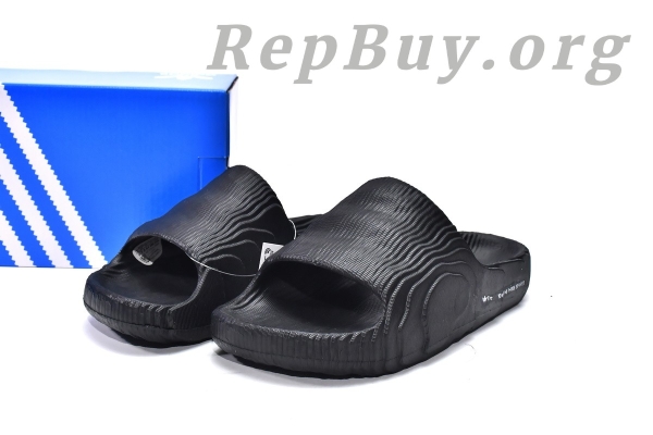 adidas originals Adilette 22 Slides Black GX6949 - 图片 13